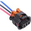 PENGNAQP connettore cablaggio Per Citroen 13801763 F872100 13820323 | 3 Pin Femmina Motore Bobina Di Accensione Cavi Elettrici Connettori Cablaggio Spina