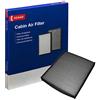DENSO Filtro Aria Abitacolo Combinato (DCF236K) Filtro Aria Carboni Attivi Multistrato, Blocca le Particelle Nocive e gli Odori che entrano nell'Auto, Ampia Compatibilità - Qualità OE.