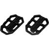Dnhqknoaf Moto Pedaline Pedane Poggiapiedi Per BMW G310GS F750GS F850GS R1200GS F 750 850 1200 GS G310gs Pedane Larghe Billet(Nero)