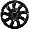 NRM Copricerchi Universali STIG Nero 14, set 4 pezzi