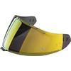 EXOCOM Visiera Specchiata Oro Scorpion EXO-GT SP Air/EXO-530i Air/EXO-530 Air/EXO-1500 Air - KDS-F-03 Originale con Trattamento Antigraffio, Anti-UV e Predisposizione Pinlock MaxVision