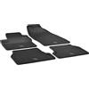WALSER Tappetini in gomma DirtGuard su misura compatibile con Ford Focus 2 2004-2013, Ford Focus 3 2010-2014
