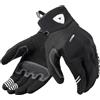 REV'IT! Revit Endo Guanti da moto, nero/bianco, 2XL