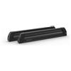 NORDRIVE N40001 PRO-Slider Evo Aluminium PS-60, portasci per Barre da Tetto - Nero