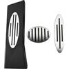 SAUANMNKTP Pedaliera Per MINI Per Cooper One Hatch Hardtop Per Countryman Pedali Auto Acceleratore Freno Frizione Pedale Di Appoggio Pedale Kit Freno(AT with rest)