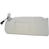 YHBH Parasole Per Parabrezza Aletta Parasole Per Auto Con Specchio Per VW Mk5 Per Golf 5 2005-2011 Per Golf 6 Per Passat B6 B7 CC 10-18 Lato Guida E Passeggero Sinistro E Destro(Titanio,Sinistra)