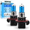 SOFOC-H13/9008 Halogen Automotive Fari Luci da Nebbia Bulbo Doppio Fascio P26.4T 12V 100/90W Bianco Super Luminoso 2Pcs