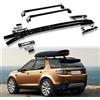 VeeBrite Set di portapacchi adatto per Land Rover Discovery Sport 2015-2024, 4 portabagagli e set di traverse trasversali