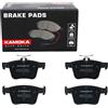 KAMOKA Kit pastiglie freno, Freno a disco JQ101187 Compatibile con: AUDI A3, A3 Cabriolet, A3 Limousine, A3 Sportback, Q2, TT, TT Roadster, SEAT ATECA, LEON, LEON SC, LEON ST, SKODA KAROQ, KODIAQ