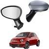 IPARLUX Specchietto retrovisore per Fiat 500 2007> esterno lato sinistro, Oem 735452180, 735456807