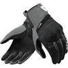 REV'IT! Revit Mosca 2 Guanti da moto, nero/grigio, S