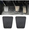 SANDNE Copri Pedali Auto Per Mitsubishi Pajero Montero Lancer EVO 2x Copertura Pedale Frizione Freno Gomma Freni Pedaliera