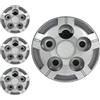 W-Parts SERIE 4 BORCHIE - 4 COPRICERCHI COPPE RUOTA 9 PER FIAT DUCATO 07->16 TIPO B
