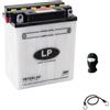 farbrothersonline COMPATIBILE CON HONDA CB SC Nighthawk 650 1982 A 1985 BATTERIA LP GIA' PRONTA ALL'USO YB12AL-A2 12V/12AH BATTERIE PER MOTO SCOOTER SPECIFICA COMPLETA FAI DA TE' 134X80X160MM