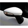 SADHADAH Calotta Specchietto Retrovisore Per Ford Per Fiesta VI Per MK6 CB1 Per CCN 2009-2017 Wing Caps Sostituire Sedan Van Sinistra Destra Bianco Auto Specchio Laterale Calotte Specchietti(Right side RH)