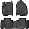 IMJ-Global Tappetini Auto Gomma ProLine 3D su Misura Compatibili con Toyota RAV4 IV Hybrid 2015-2019, Set Completo di Tappeti Auto TPE per Migliorare Look e Sportività