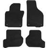 Kovvar Comfort Tappetini auto per Skoda Octavia 2 | 2004-2009 | 4 pezzi | Velour 6 mm | Versione: Hatchback / Station | Moquette su misura | Antiscivolo | Bordo effetto nabuk | 1670 g/m² | Isolante