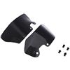 Sharplace Deflettori Parabrezza Destro Sinistro Moto Antigraffio Per BMW R 1200 GS 2004-2012. - Nero