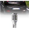 NSLUMO lampadina LED retromarcia W16W T15 921 per F/iat Punto EVO 199 | 2009-2023 6000K bianco xenon 16x3838 SMD fascio 360° DC 9-15V LED plug-and-play 1PCS