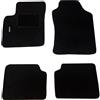 Susy Shop Tappetini Auto Moquette Compatibili Per 500 Del 2008 Con Fissaggio A Strappo Tappeti Con Logo Ricamato