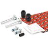 STARK SKGSK-1630002 Kit manicotti di guida Pinza freno Posteriore con materiale di fissaggio/montaggio con pistone Compatibilità con PEUGEOT 207 WA, WC