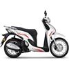 Generico Kit adesivi Compatibili con h onda SH 125 SH125 decal grafica completa carene laterali scegli colore -KIT B- Cod. 2085 (032 Rosso)
