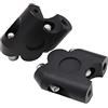HAOTE Kit Rialzo Manubrio Moto 7/8 22mm Riser Manubrio per Yamaha 250 per MT07 per MT09 FZ6 XJ6 XJR1300 Aumenta Manubrio Altezza 30mm Rialzo Manubrio Moto (Color : B-Black)