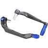 HJDGHU Paraleve Moto Protezione universale impermeabile for leve freno frizione moto in fibra di carbonio e lega alluminio(Blue)