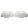 DHDYJSA Copri Specchietto Retrovisore Per VW Per TIGUAN 2009-2017 5N0857537 5N0857538 Sostituisci 1 Copri Specchietto Laterale Bianco Auto Coppia Calotte Specchio(Right side RH)