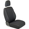 Zakschneider Coprisedile per Renault Trafic - Coprisedile Anteriore Sedile del Conducente - Colore Premium Nero a Scacchi