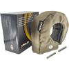 XINHAN AUTO PARTS XINHAN Copertura Turbo in Titanio T25 T3 T4 T6 per Turbocompressore, Protezione Termica con Molle di Fissaggio (T6)