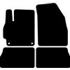 Kovvar Tappetini per Auto in Gomma Duogrip adatti per EMC Wave 3 2022-2026 - - Serie: DuoGrip Gomma