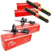 SMC KIT 4 AMMORTIZZATORI SPEED ANTERIORI E POSTERIORI PER FIAT 500 DAL 2007