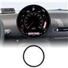 KUNGKIC Per Mini Cooper S J01 EV E/SE U25 Countryman ACEMAN J05 F65 F66 F67 gel di silice per auto HD, schermo touch screen, protezione anti-collisione, antigraffio, regalo (nero)