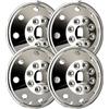 Hansen Styling Parts 4 copricerchi da 16 pollici (cromato) compatibili con Ducato/Jumper/Boxer tipo 244/250/280/290 copricerchi