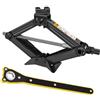 Xinng Cric a Forbice 2T/2000KG per Auto e SUV - Sollevatore con Testa Attiva 360°, Kit Emergenza Portatile, Altezza Max 390 mm - Include Cricchetto a Risparmio Energetico