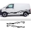HASWEX Adesivi auto, per VW Caravelle Multivan California Transporter T3 T4 T5 T6 Accessori Camper Van Mountain Vinyl Decal
