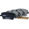 BESTPRICE Set di pastiglie freno asse anteriore, Pastiglie freno anteriori, 4 pezzi, Compatibile con MERCEDES-BENZ Classe C (W203) (CL203) (S203), Classe CLC (CL203), CLK (C209) (A209), SLK (R171)