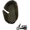 Generico Rivestimento del cofano del sedile della motocicletta compatibile con Piaggio Medley 150 (dal 2022 al 2023), dotato di funzioni antiscossa e antigrattatura.