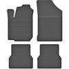 edecor Set di tappetini in gomma per auto per Citroen C2, anno di costruzione 2003-2009 U_C-1