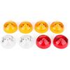 Kuuleyn Lente per indicatore luminoso, paralume, kit di lenti per indicatore luminoso di coda laterale da 8 pezzi adatto per Land Rover 3 Series/Defender