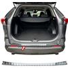 Recambo Protezione per paraurti in acciaio inox lucido, effetto cromato, compatibile con Toyota Rav4 V, anno di costruzione dal 2018, styling e protezione per il paraurti