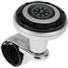 RATCHROLL 30mm Auto Volante Ruota Manopola Porta Maniglia Veicolo Volante Ruota Rotatore Sfera per SUV Pickup Camion Semirimorchi Furgoni Barche Colore Mogano 1 pz