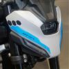 labelbike - Adesivi 3D Moto Muso Protezioni e Decorazioni in Resina Compatibile con Yamaha MT-07 2025 - Colore Blu