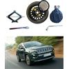 D'ANGELO 1988 Kit Ruotino di Scorta 17 compatibile con Jeep Compass (2006-2016) con Cric, Chiave e Sacca