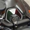 Paraserbatoio.it ADESIVO RESINATO EFFETTO 3D, PER MOTO COMPATIBILE CON DUCATI MONSTER 937 30° ANNIVERSARIO TRICOLORE (PROTEZIONE ZONA CHIAVE)