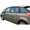 J&J AUTOMOTIVE Deflettori d'Aria per Citroen C4 Picasso 2006-2013, Set da 4 Pezzi, Nero Fumé Oscurato Heko