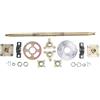 Luocute Kit per Assi Posteriori Pesanti, Materiale in Metallo Ad Alta Resistenza, 4 Fori per Go Kart Go 50 a 150 Fai -te, ATV, Quad, Trike Drift, Schother in Schided, Design