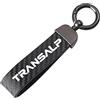 SXHM Portachiavi moto in fibra di carbonio portachiavi per HON-DA TRANSALP 600 650 700 xlv650 Accessori moto Moto Portachiavi (Colore : Nero, Size : Normal)