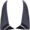 Akozon Paraurti Posteriore Labbro 2Pcs Paraurti Posteriore Spoiler Diffusore Winglet Spoiler Canard Splitter per Classe C W205 C180 C200(Nero brillante)